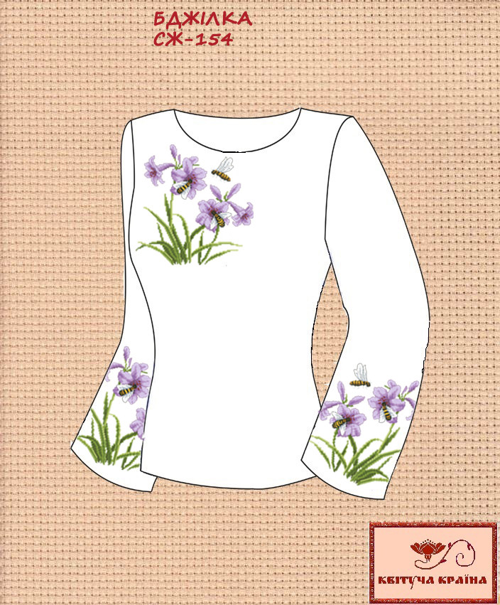 Заготовка для вишиванки Сорочка жіноча СЖ-154 "ТМ Квітуча країна", фото 1