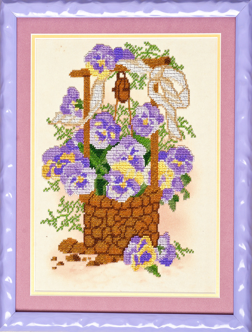 Схема для вишивки бісером Братки К-061 (габардин), фото 1