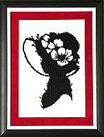 Схема для вишивки бісером Л-014 (габардин) Силует Грейс