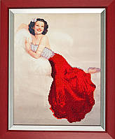 Схема для вишивки бісером Л-016 (габардин) Чарівна посмішка