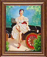 Схема для вишивки бісером Л-019 (габардин) Чарівність