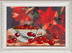 Схема для вишивки бісером Вишеньки - черешеньки Н-005 (габардин)