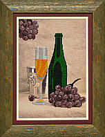 Схема для вишивки бісером Ігристе вино Н-007 (габардин)