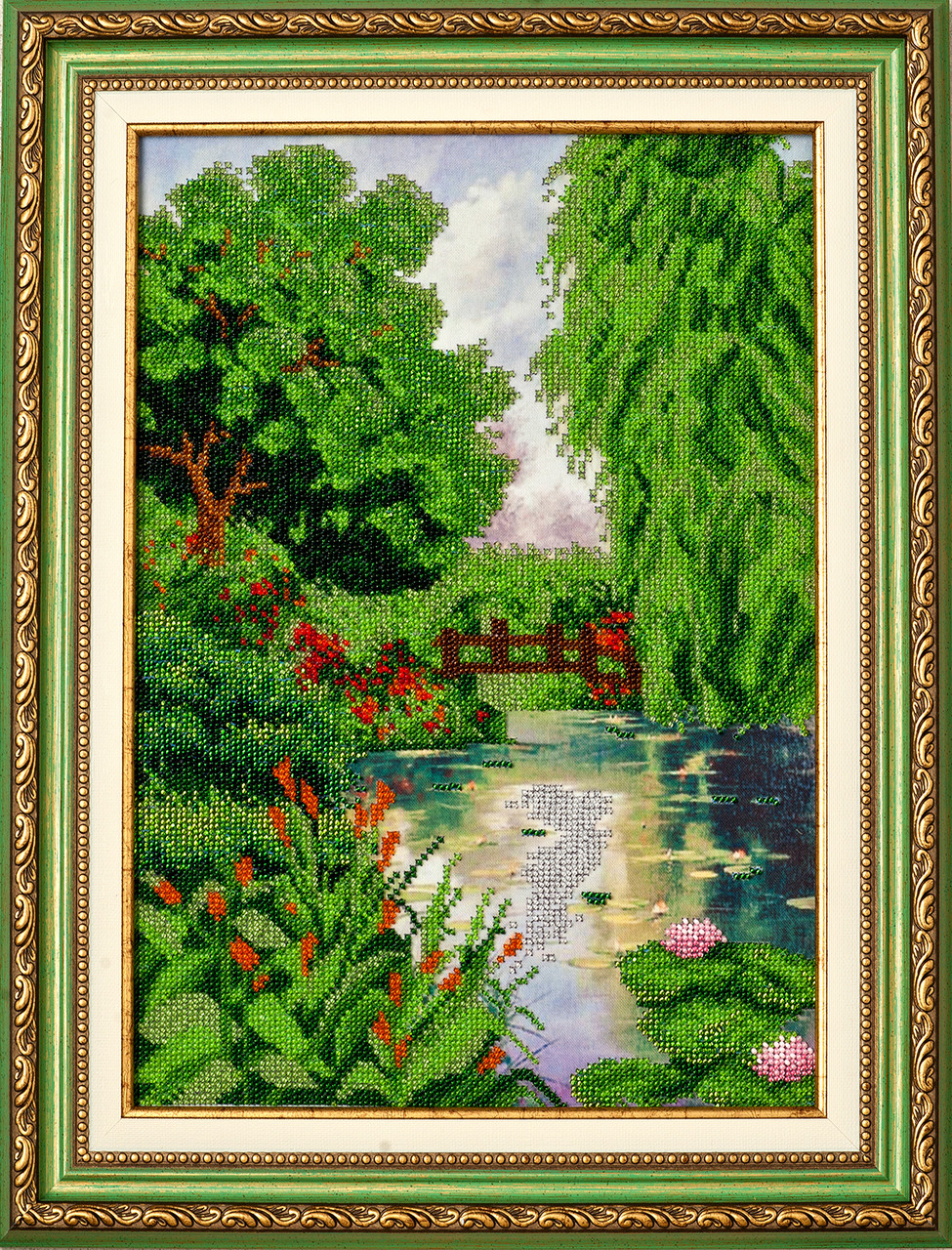 Схема для вишивки бісером Затишний куточок П-025 (габардин), фото 1