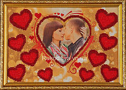 Схема для вишивки бісером з вашим фото РМ-001 (габардин)