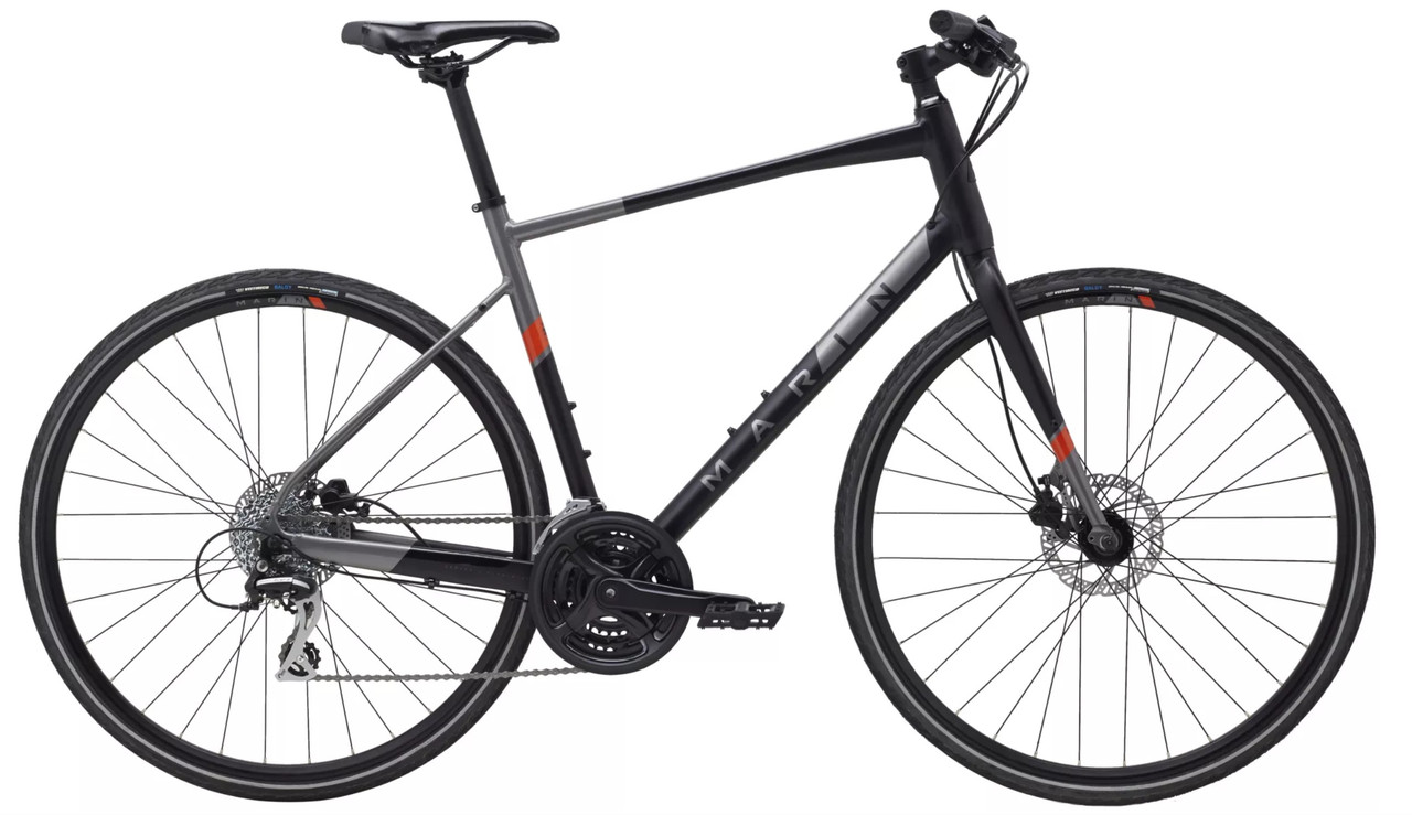Велосипед 28" Marin FAIRFAX 2 2022 рама - L Black/Charcoal