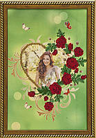 Схема для вишивки бісером з вашим фото РМ-004 (габардин)