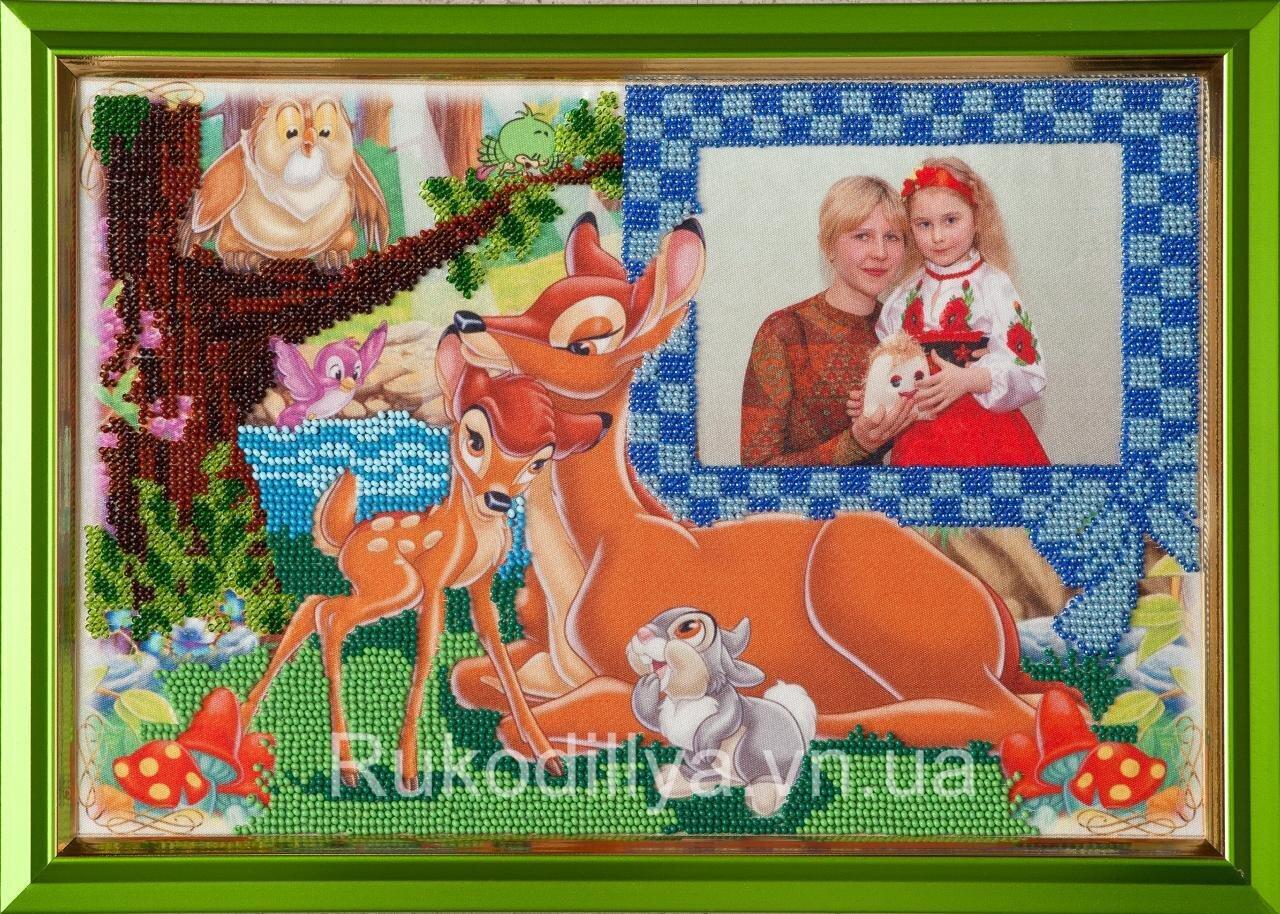 Схема для вишивки бісером з вашим фото РМ-005 (габардин), фото 1