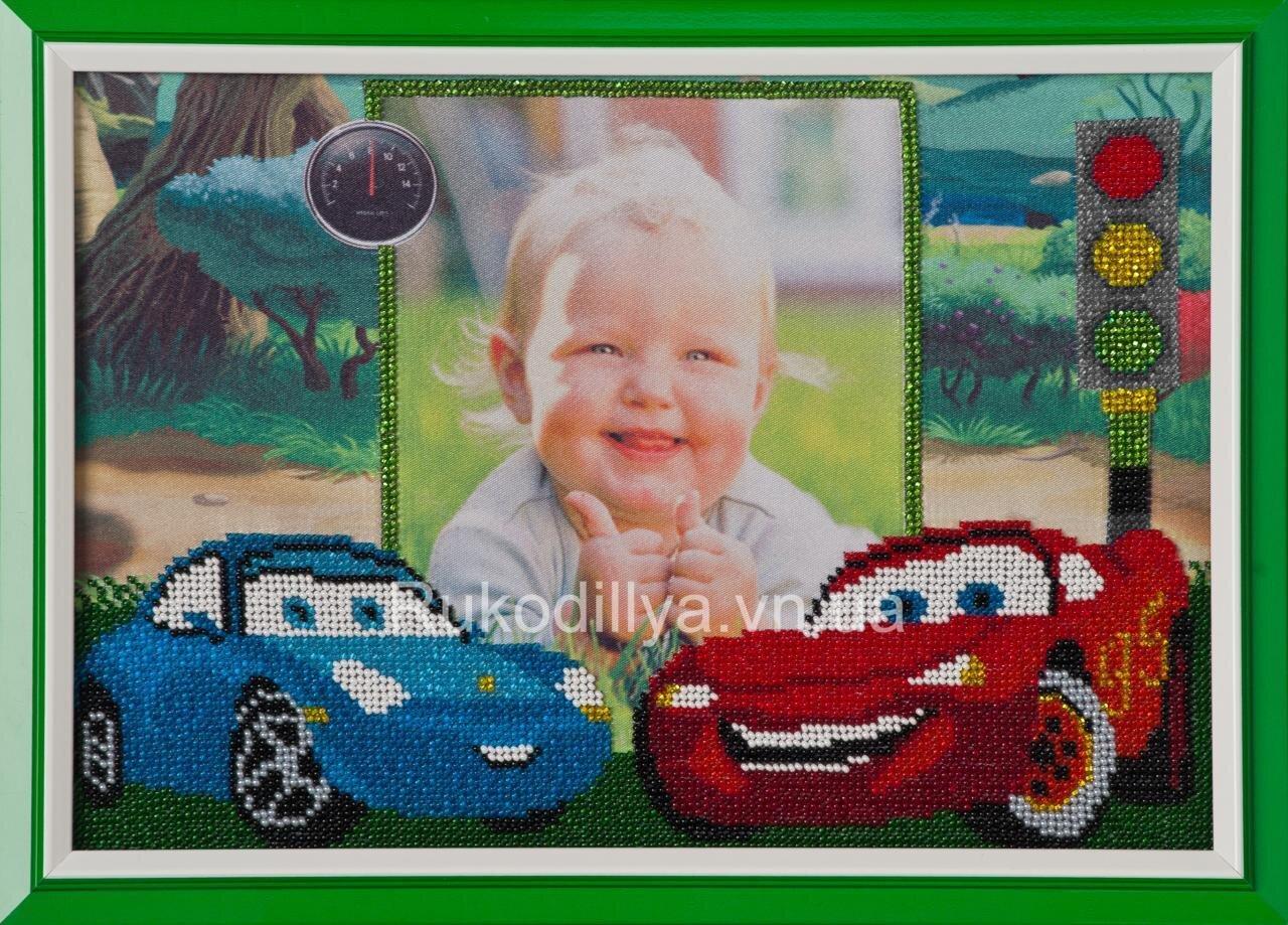 Схема для вишивки бісером з вашим фото РМ-010 (габардин), фото 1