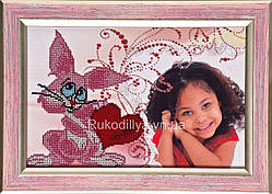 Схема для вишивки бісером з вашим фото РМ-012 (габардин)