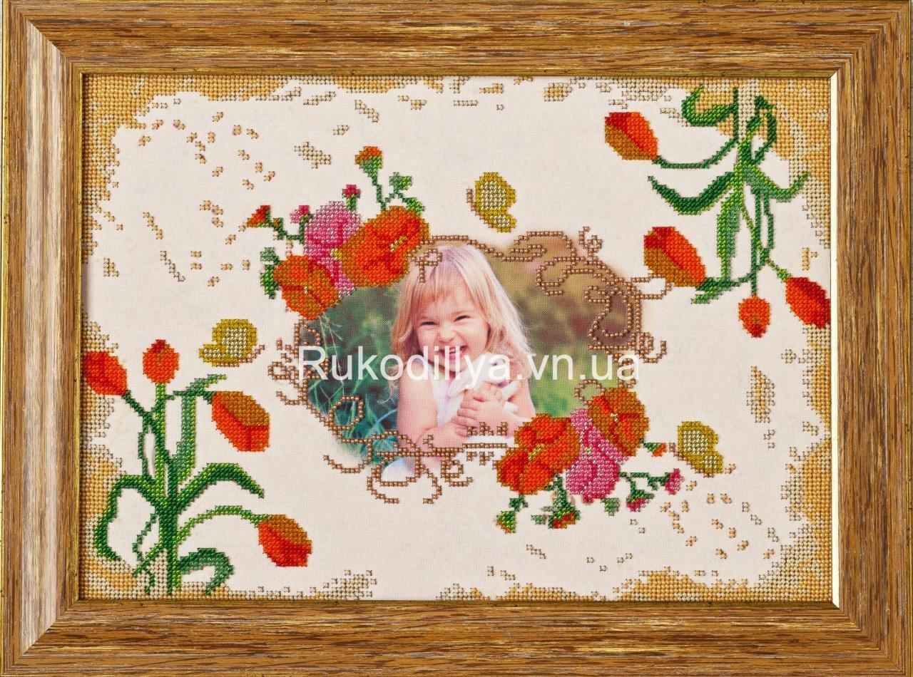 Схема для вишивки бісером з вашим фото РМ-018 (габардин), фото 1