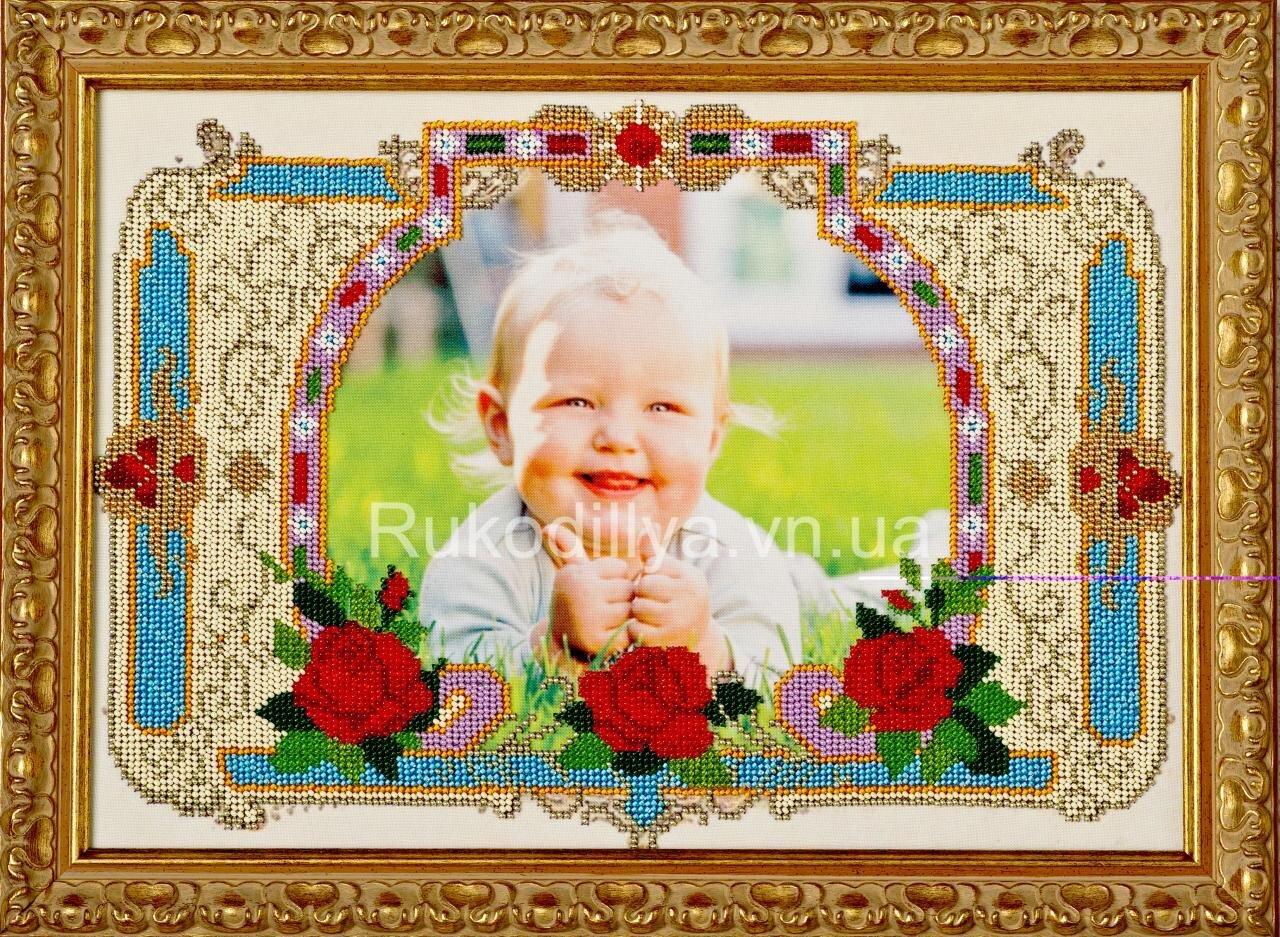 Схема для вишивки бісером з вашим фото РМ-021 (габардин), фото 1