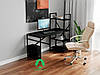 Комп'ютерний стіл лофтовий, офісний стіл з ДСП, фото 8