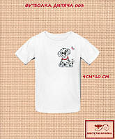 Заготовка для вишиванки Футболка дитяча 003 ТМ "Квітуча країна"