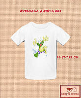Заготовка для вишиванки Футболка дитяча 008 ТМ "Квітуча країна"