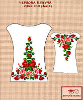Заготовка для вишиванки copy_Сорочка жіноча без рукавів СЖбр-213 варіант 2 "ТМ Квітуча країна"