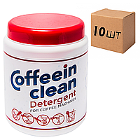 Ящик профессионального средства Coffeein clean DETERGENT для очистки от кофейных жиров 900 гр. (в ящике 10шт)