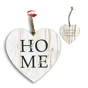 Підвіска-серце двостороння HOME/Бо немає нічого неможливого хрпс0022ба