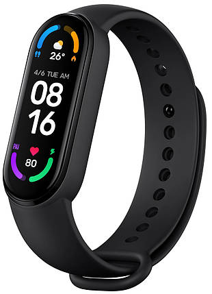 Фітнес браслет Xiaomi Mi Band 6 Black (XMSH15HM) Оригінал, фото 2