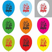 080 Латексна кулька принт Naruto Наруто асорті 12 "30см Belbal ТМ" Star "