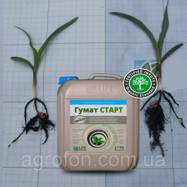 Мікродобрива Гумат Старт для зернових культур