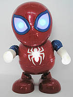 Робот человек паук танцующий интерактивная игрушка Dance Hero светящаяся игрушка Spider man супер герой