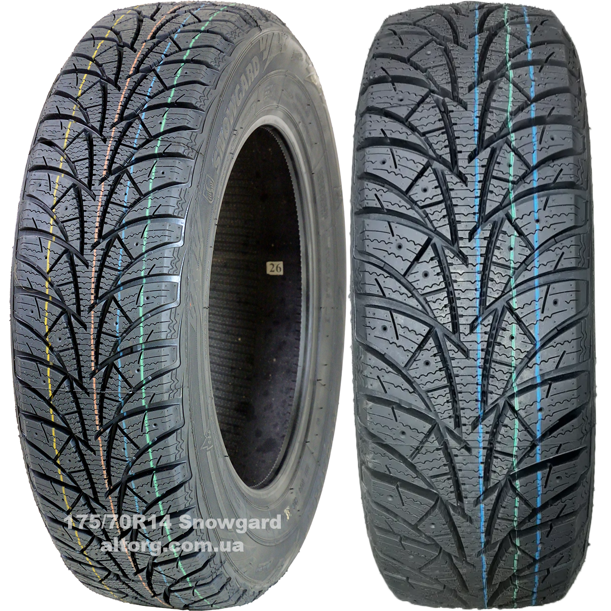 Шина 175/70R14 Snowgard - Росава