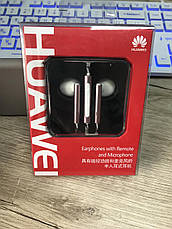 Проводные Наушники Huawei Half In-Ear Earphones AM116 Гарнітура, навушники Huawei AM116 Pink, фото 2