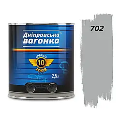 Фарба Дніпровська Вагонка ПФ-133 2,5 кг Сірий