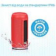 Портативна Bluetooth колонка Promate Silox 20 Вт Red (Уцінка) (ch_silox.red), фото 5