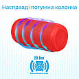 Портативна Bluetooth колонка Promate Silox 20 Вт Red (Уцінка) (ch_silox.red), фото 3