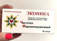 Свічки Еконіка Чистотел Ферментований 10 шт.