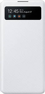 Оригінальний чохол Samsung S View Wallet Cover White для Galaxy S10 Lite