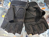 Тактичні рукавички без пальців, фото 2