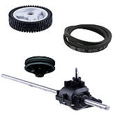 Трансмісії, шківи, ремені, колеса для газонокосарок Husqvarna