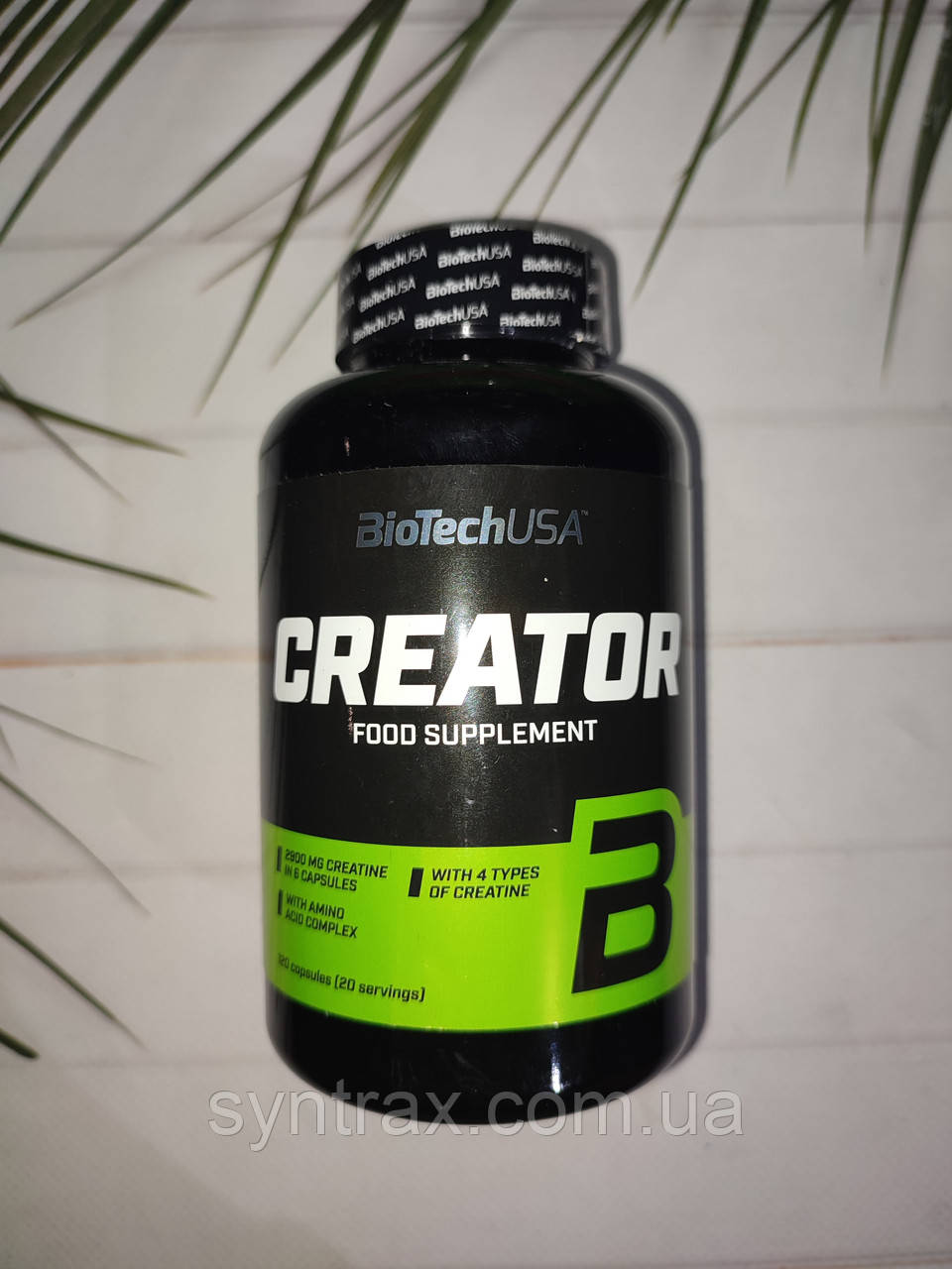 Biotech USA Creator — 120 caps, креатин гідрохлорид