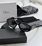 Жіночі сонцезахисні окуляри D Bobyr2U Black LUX, фото 6
