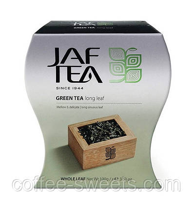 Чай JAF TEA 100г зелений з шматочками персика і абрикоса, фото 2