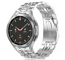 Металевий ремінець Primolux Steel Link для годинника Samsung Galaxy Watch 4 Classic 46mm SM-R890 / SM-R895 - Silver