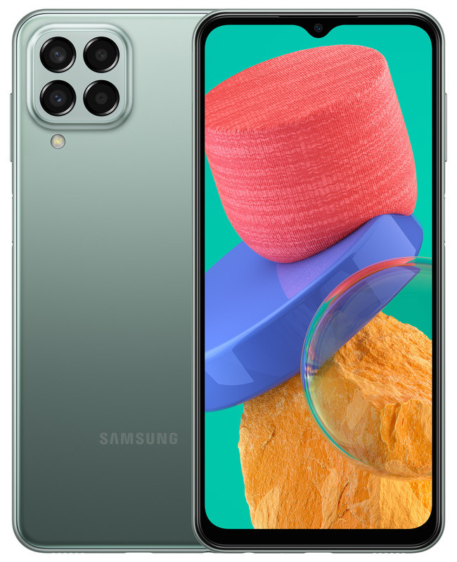 Смартфон Samsung Galaxy M33 5G 6/128GB Green (SM-M336BZGGSEK) UA UCRF Гарантія 12 місяців