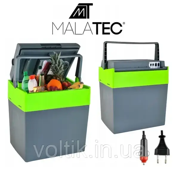 Туристический автомобильный холодильник с подогревом 33л Malatec - фото 1 - id-p1276965145