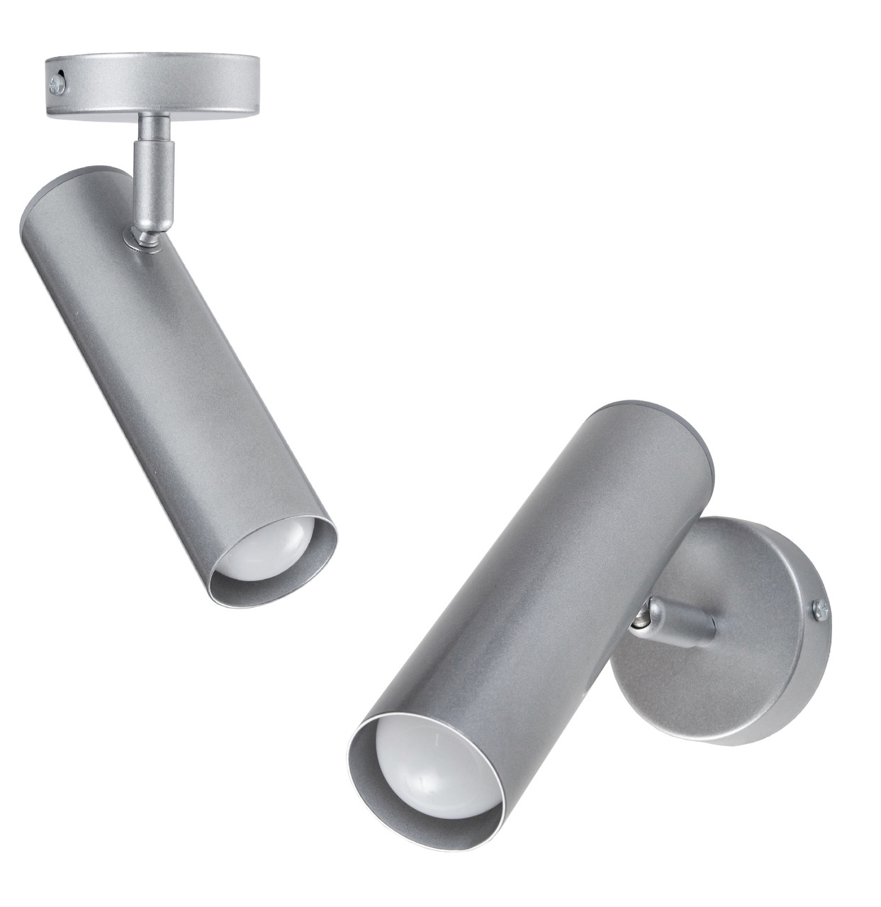 Світильник циліндр поворотний Е27 Telescope NL 1750 AL, фото 1