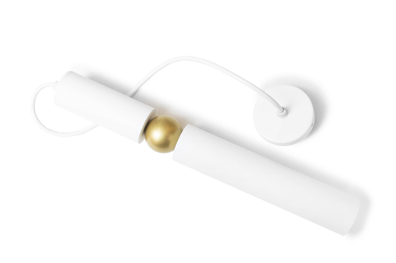 Світильник підвісний трубка Е27 Antique NL 40500 WH+BN, фото 1