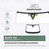 Лобове скло AUDI A5 / SPORTBACK (Купе) (2017 - ) OE NUMBER: 8W6845099K, 8W6845099Q, 8W6845099QNVB, 8W6845099S, 8W6845099SNVB, фото 3