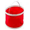 Відро туристичне складне Green Camp 09л червоне