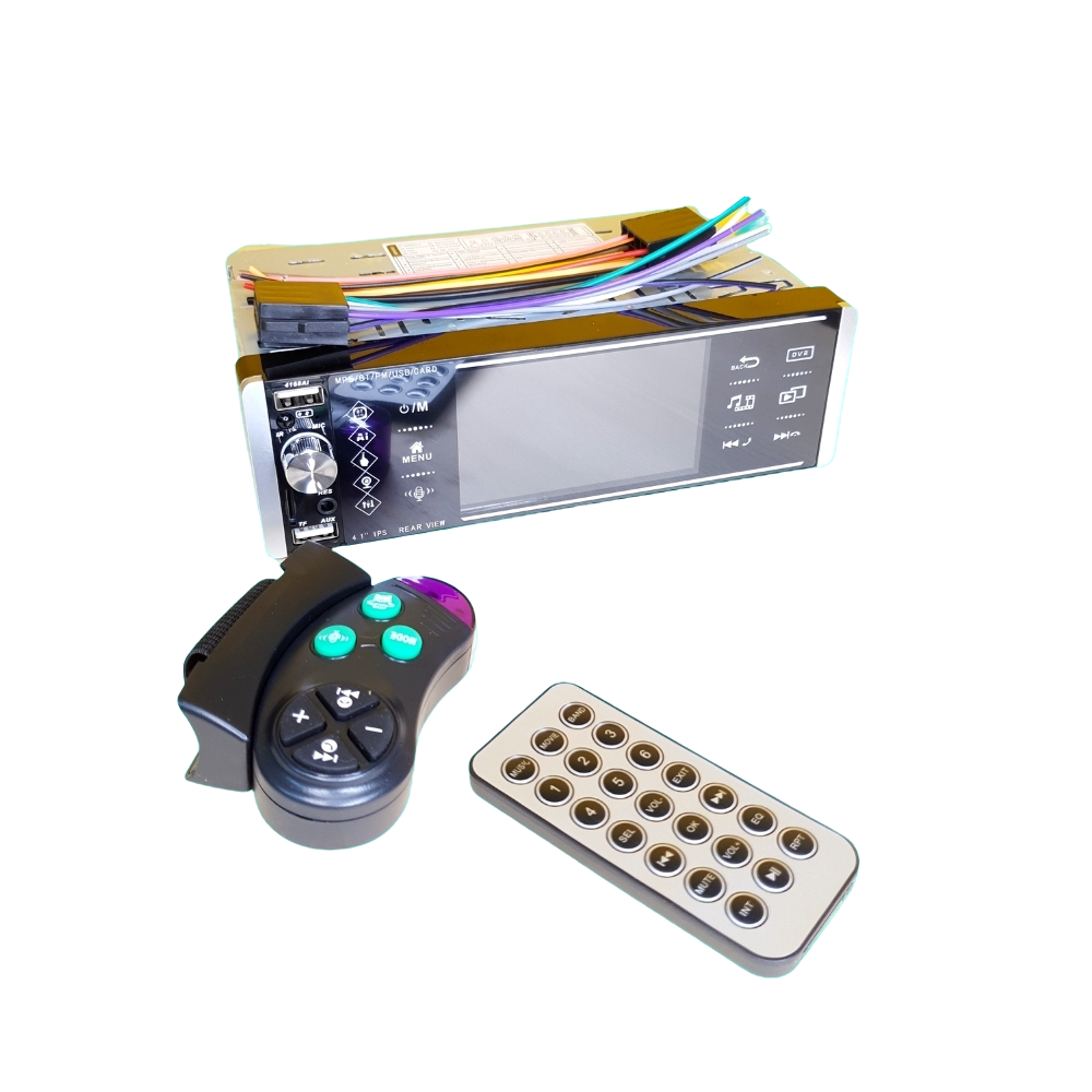 Автомагнітола MP5 4168T екран 4.1" ISO-BT, фото 1