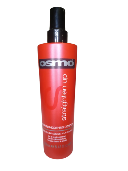 Триденний кератиновий комплекс для виправлення волосся. Osmo strainghten up 250 ml.
