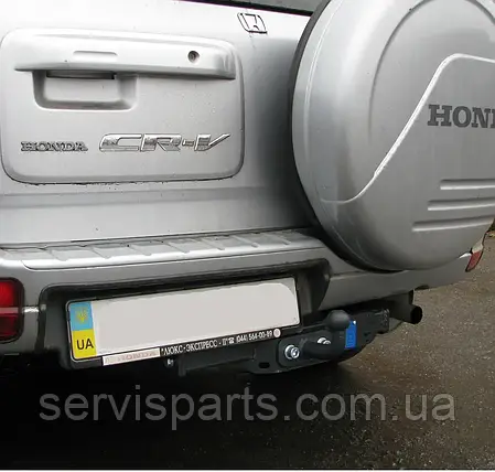 Фаркоп Honda CR-V I 1995-2002 (Хонда Срв 1) без підрізу бампера, фото 1