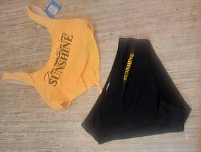 Купальник подростковый Z.Five 637 Солнце желтый (В НАЛИЧИИ ТОЛЬКО 30 32 34 36 УКР р-ры), фото 2