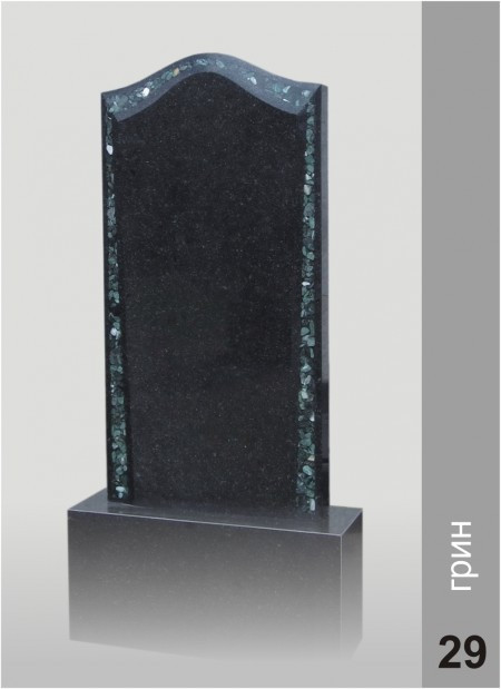 Памятник Наполеон Ровный с инкрустацией белого мрамора - фото 2 - id-p1626312369